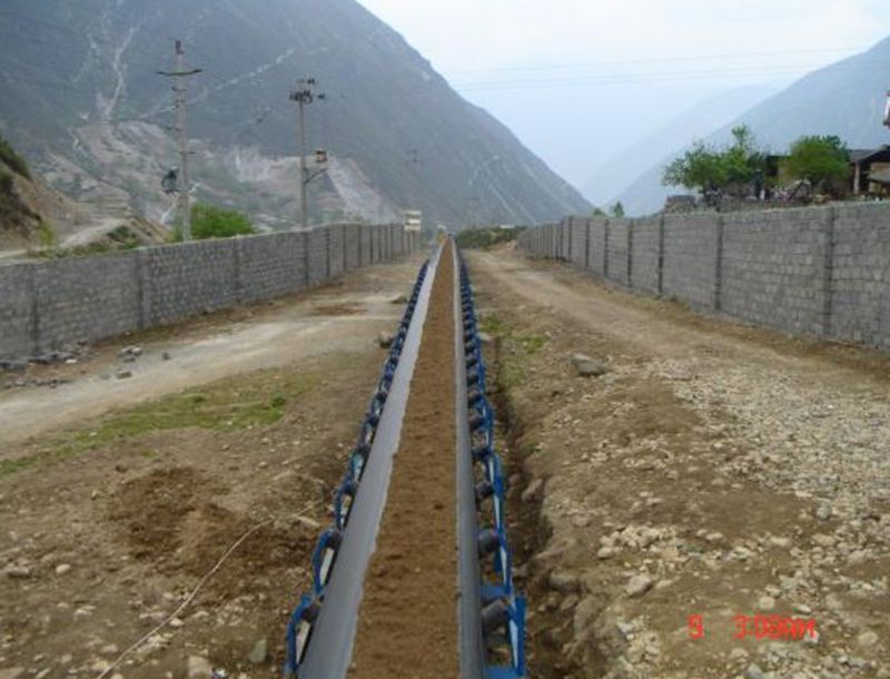 泥土皮帶輸送機